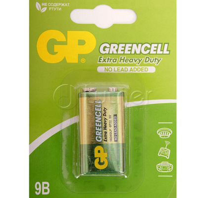 Батарейки 1604G-U1 Крона 6F22 GP Batteries